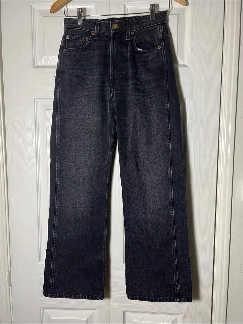 B Sides Denim Straight Highwaist Jeans Women’s 25 26 - Picture 2 of 6